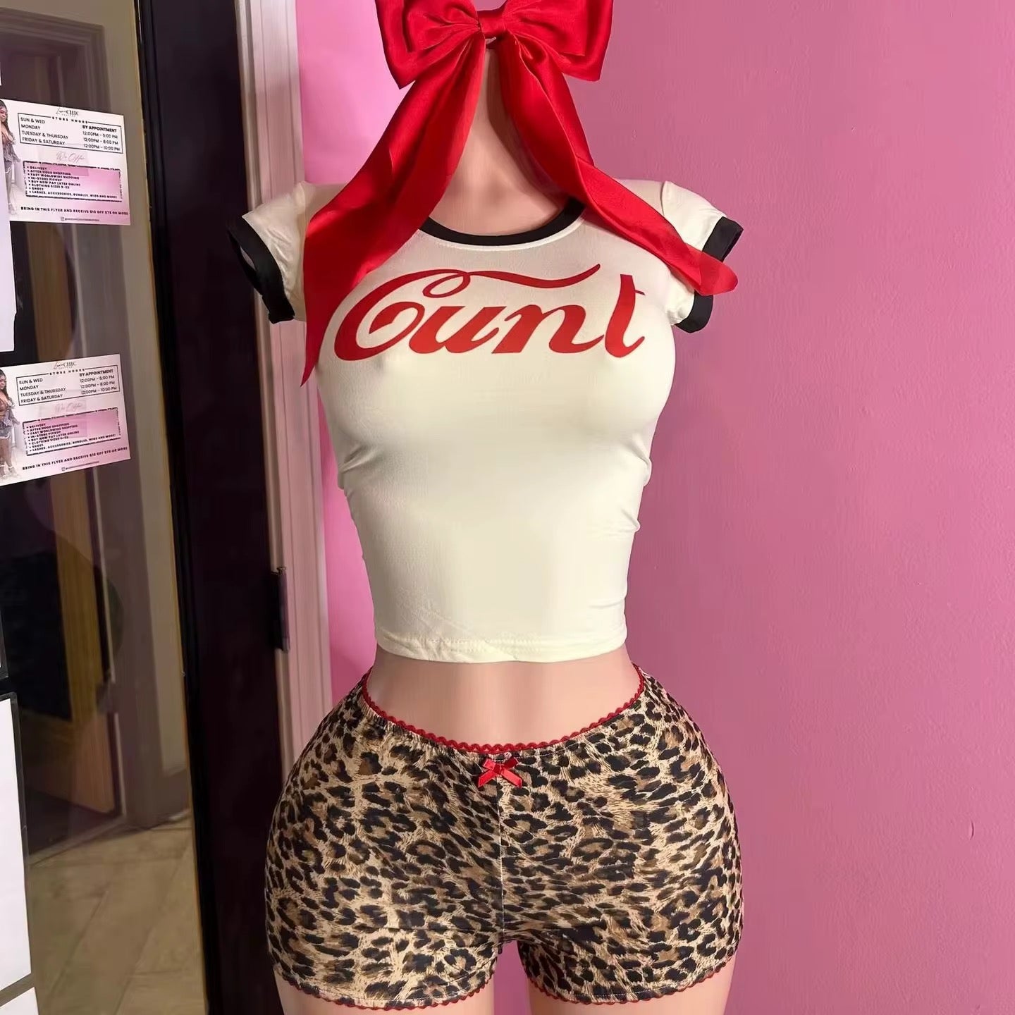 ‘Cunt’ Cheetah Set