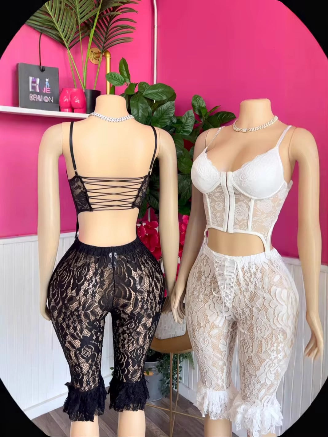 “Laced Out” Corset Set