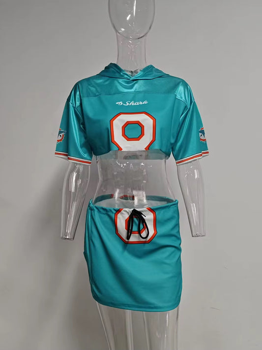 “Shark Season” Jersey Set