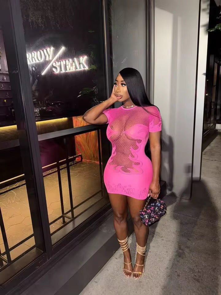 Fishnet Dress