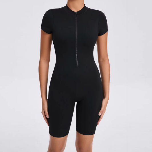Zip-Up One-Piece