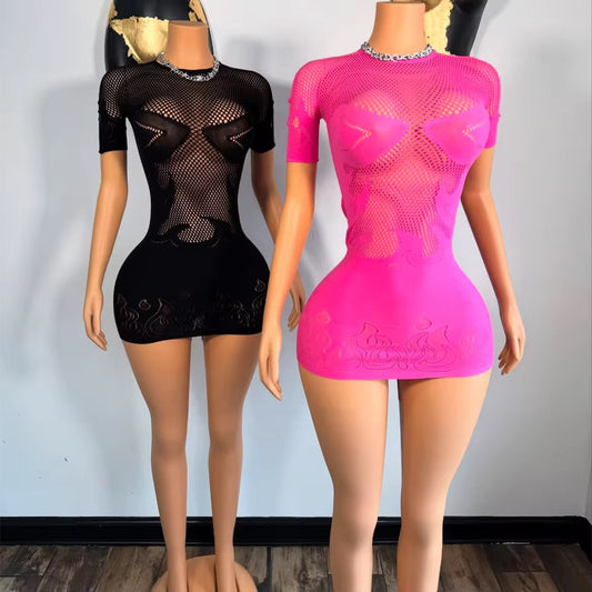 Fishnet Dress